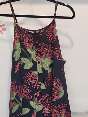 Hawaiian Romer Lehua Ohia Flower Jumpsuit